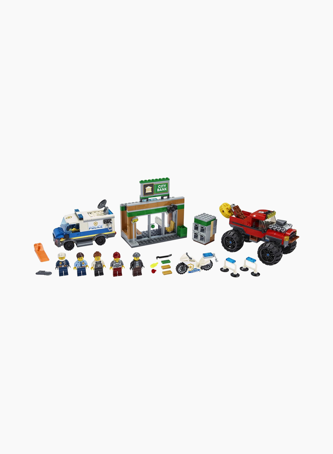 Lego City Constructor Police Monster Truck Heist