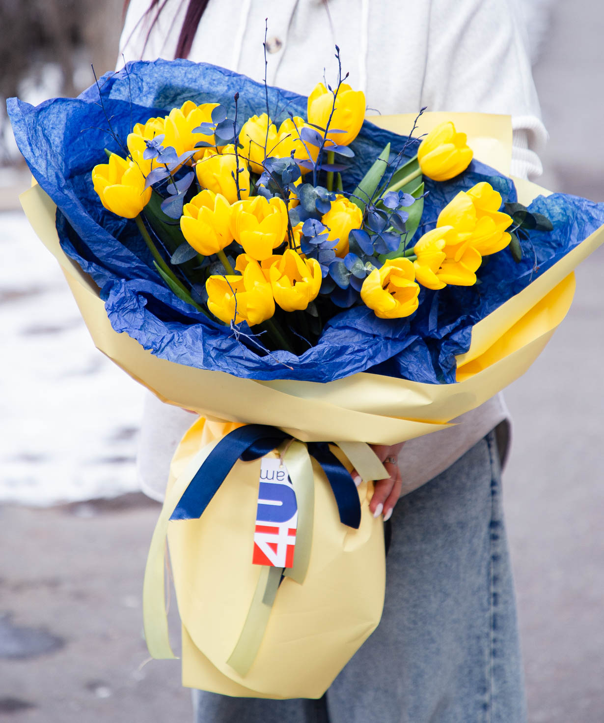 Bouquet «Afantou» with tulips