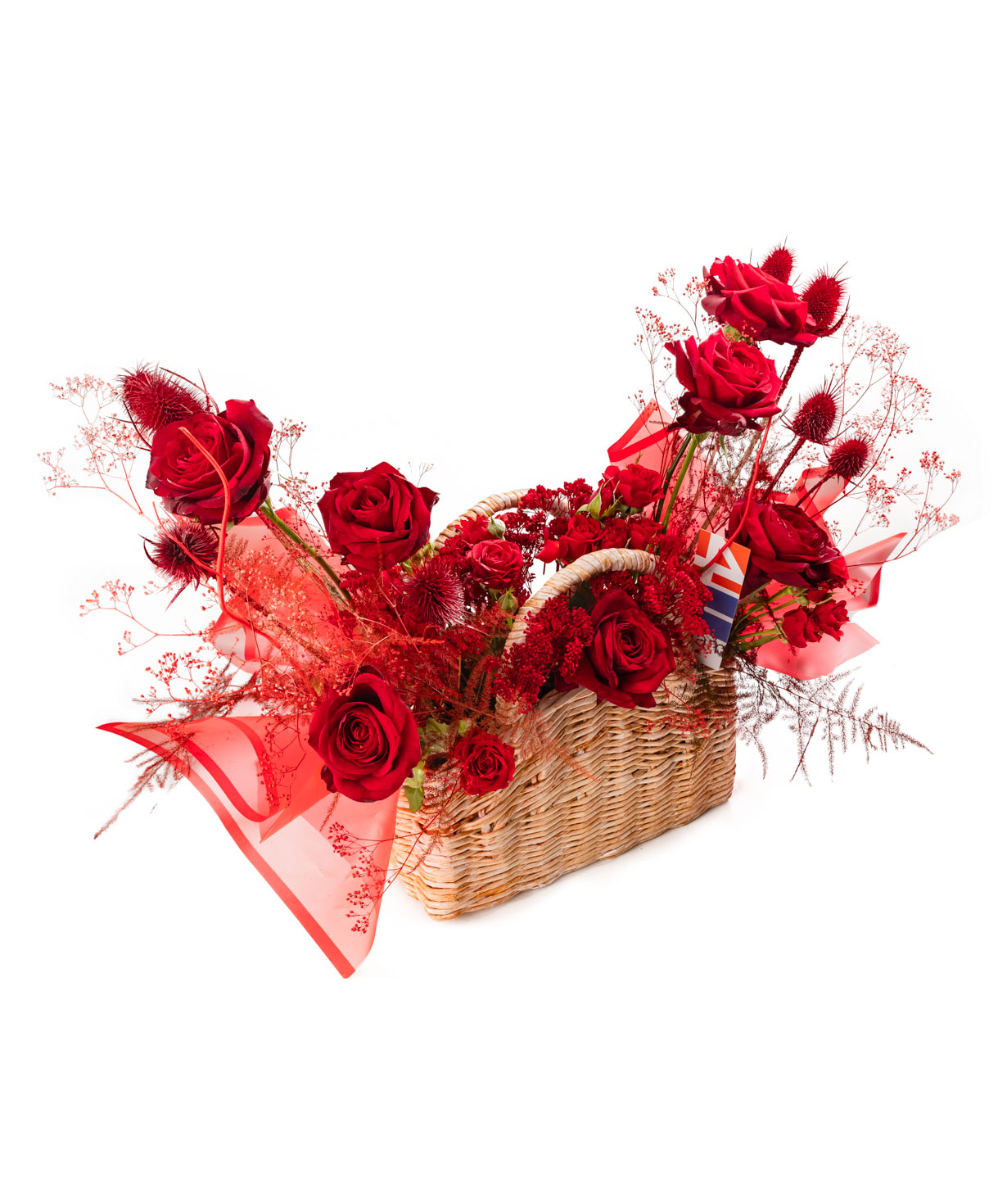 Композиция «Arveyron» из роз