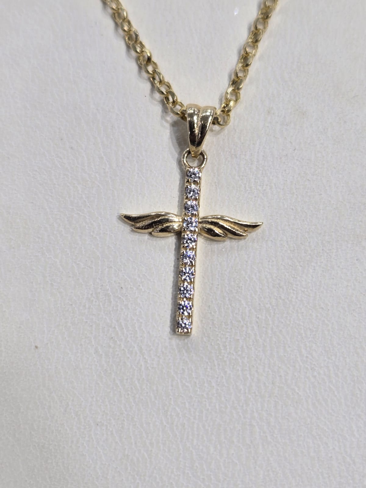 Pendant ''Less is more'' gold №83
