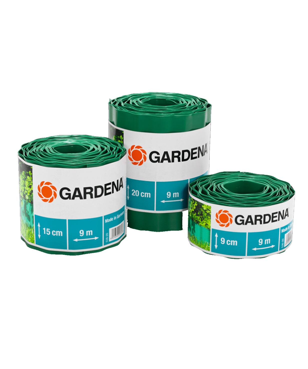 Fence-tape «Gardena» 9 m, 15 cm, green