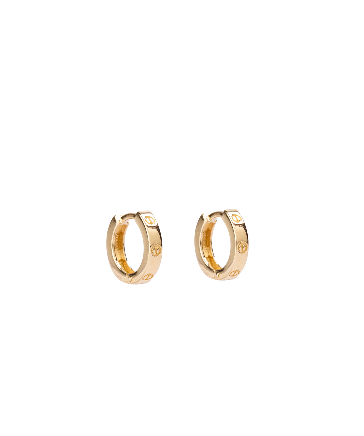 Earrings ''Less is more'' gold №108