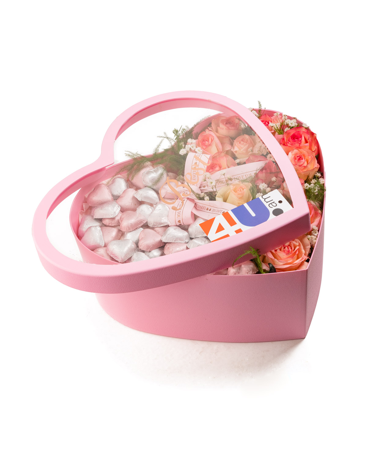 Composition «Arve» with roses