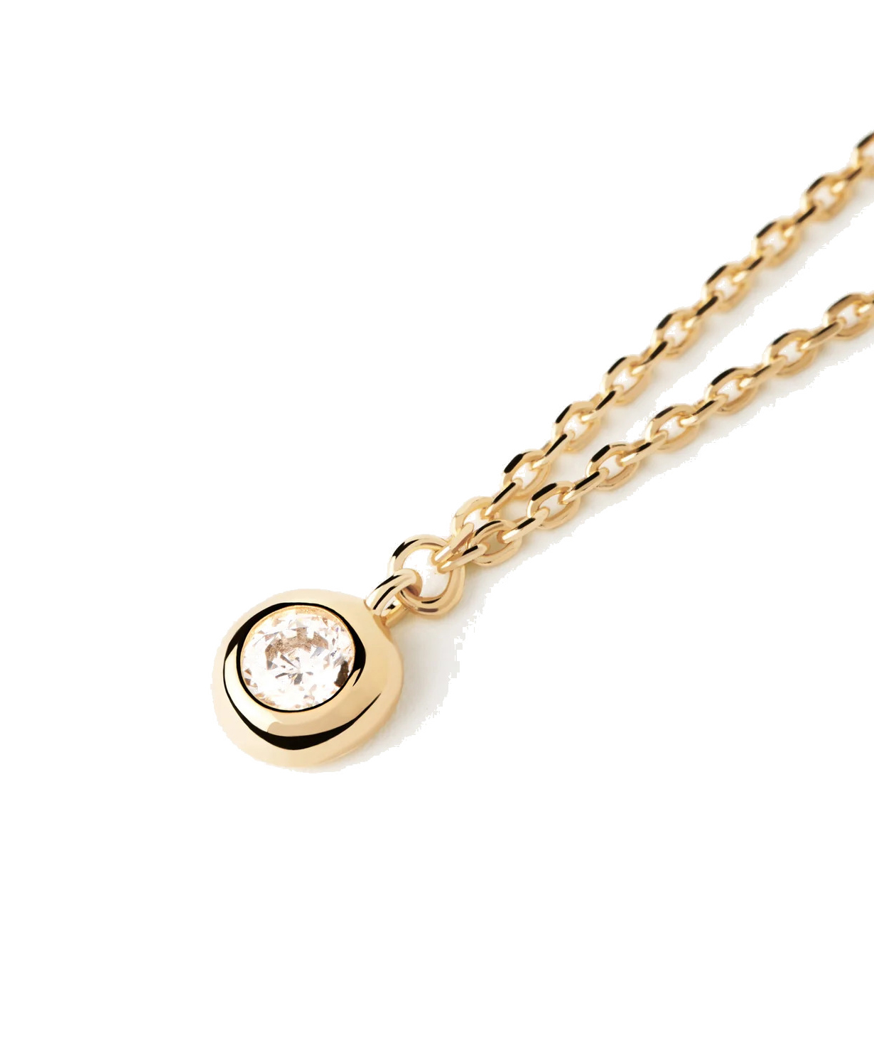 Silver necklace «PDPAOLA» CO01-869-U