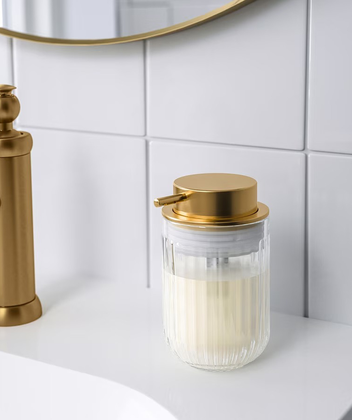 Dispenser ''SILVTJÄRN'' for liquid soap