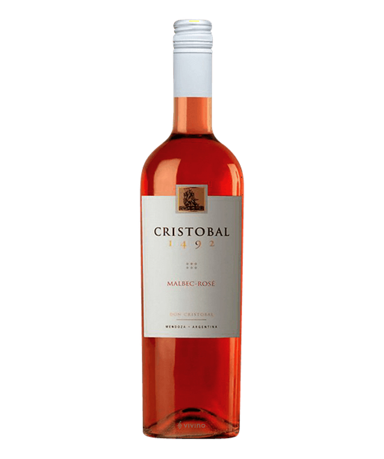 Вино `Christobal 1492 Malbec Roze` розовое, сухое 750мл