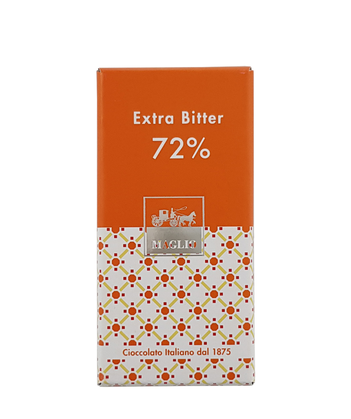 Chocolate bar `Maglio Extra Bitter 72%` dark 100g