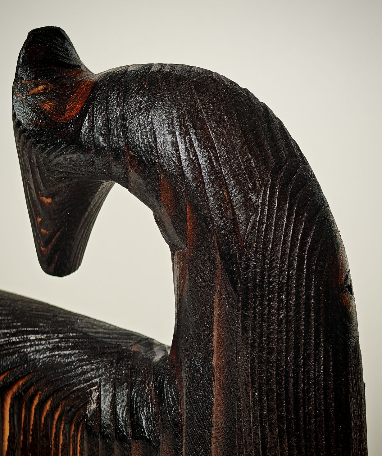 Wooden decorative horses №3
