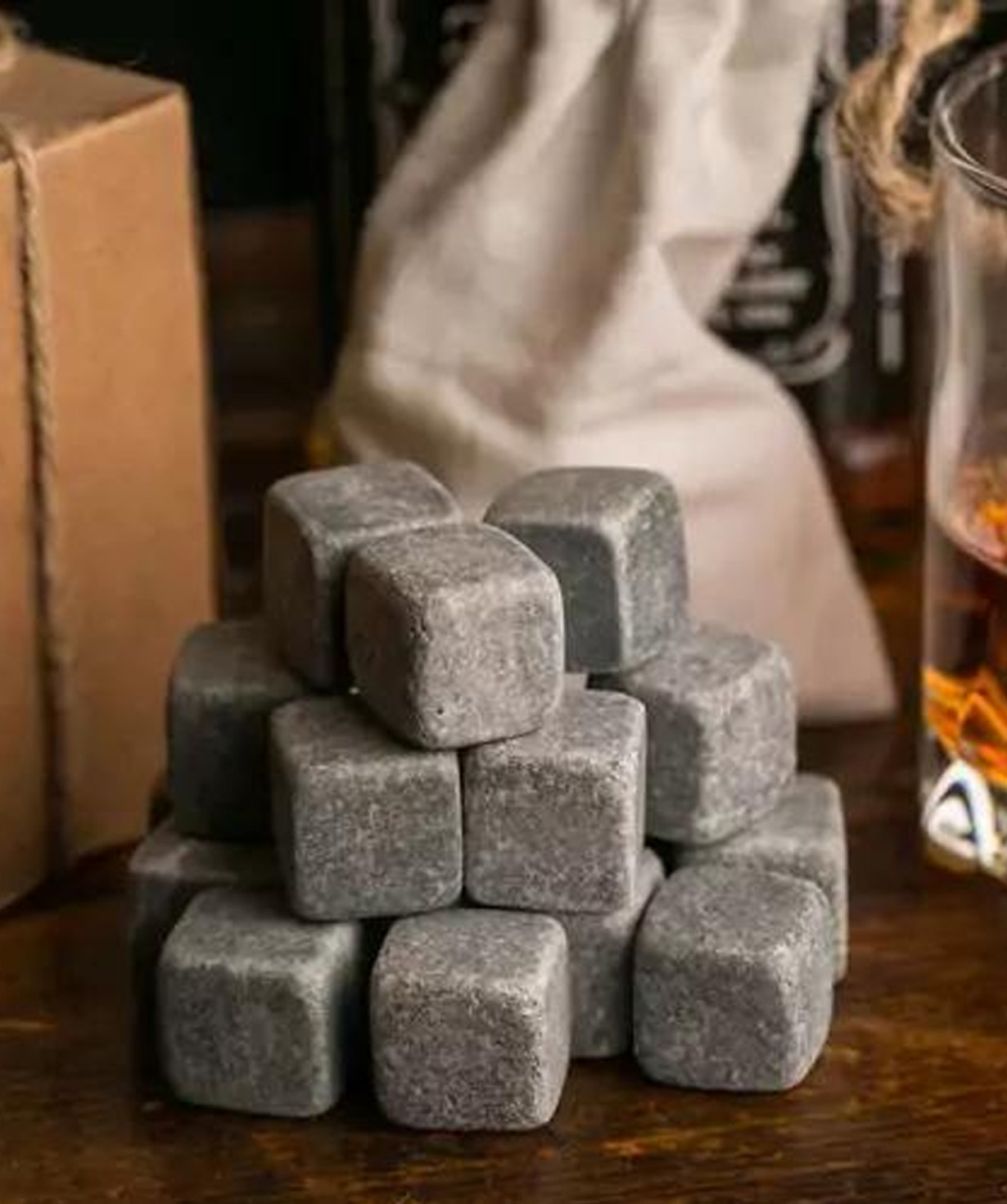 Set ''Creative Gifts'' whiskey chilling stones №2