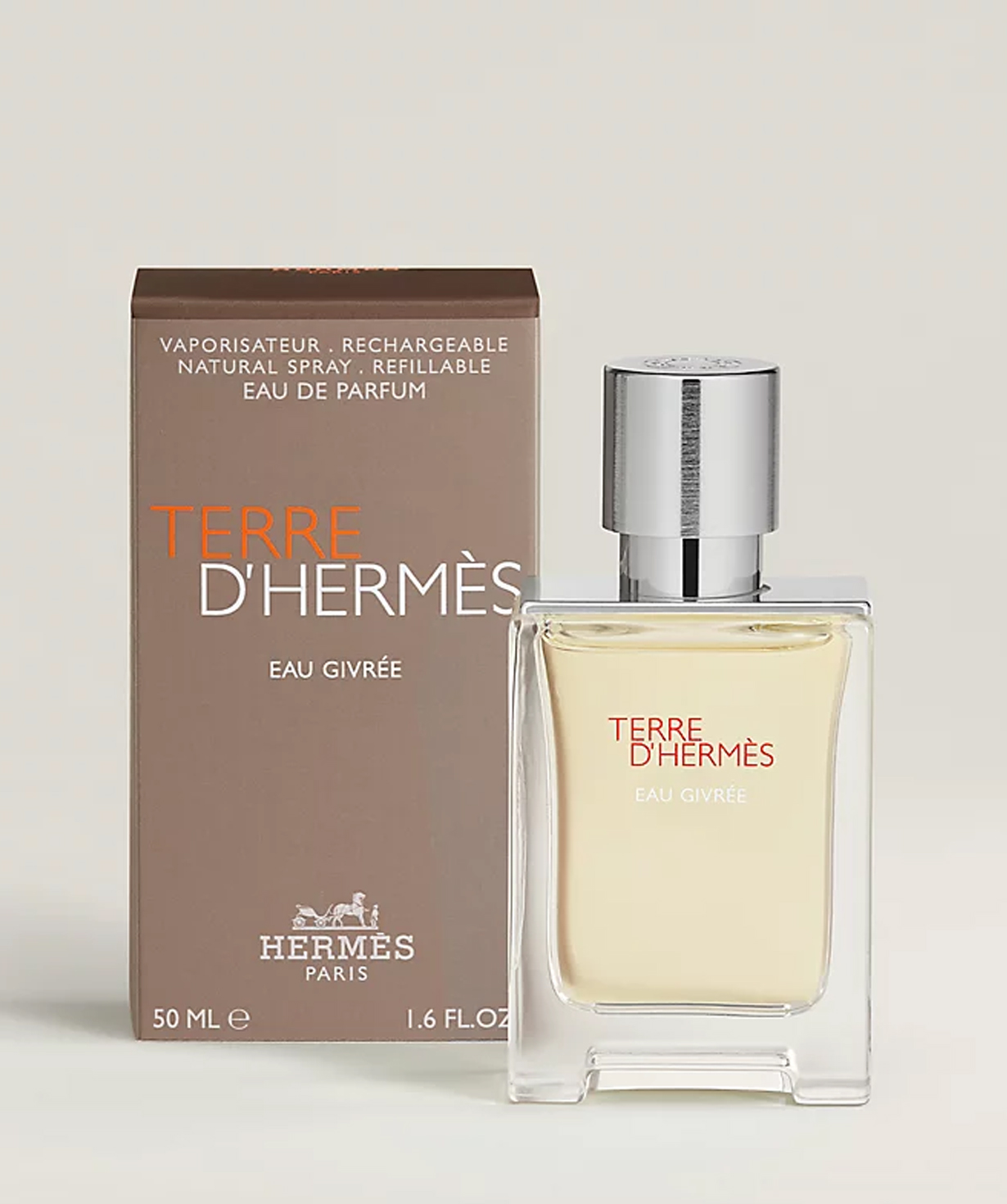 Perfume «Hermes» Terre D'Hermes, Eau Givree, for men, 50 ml