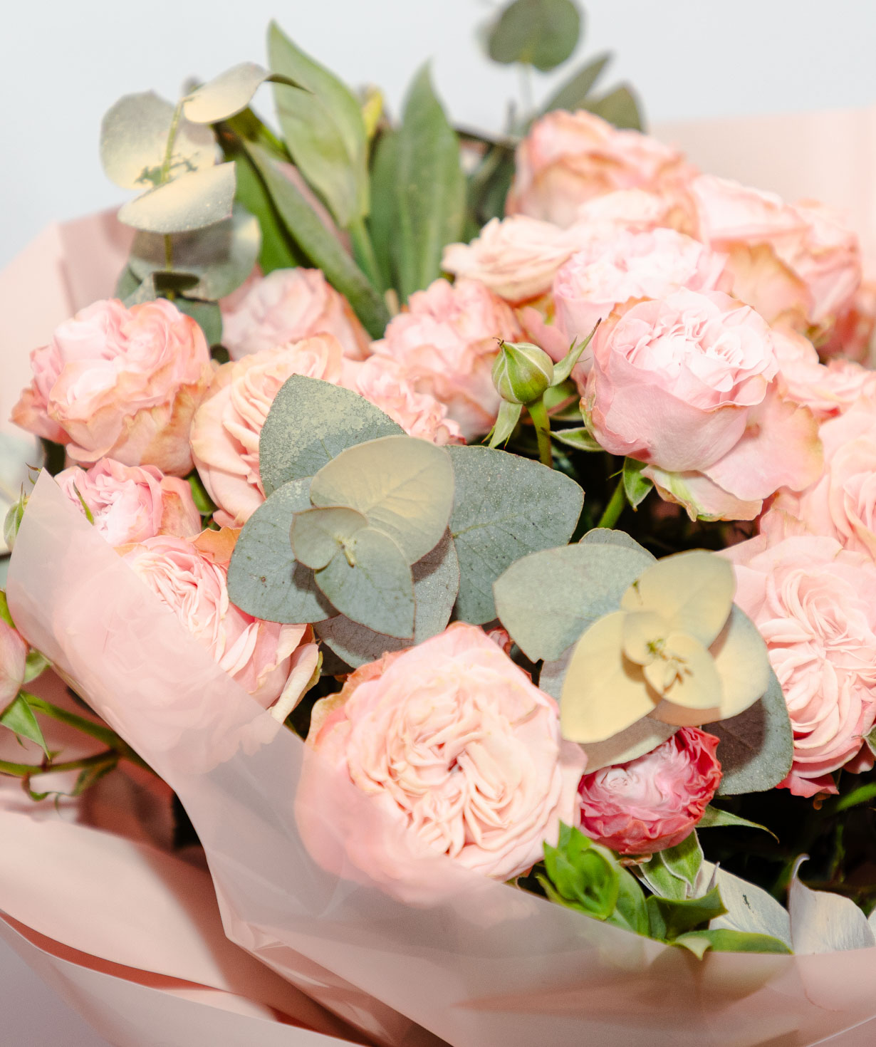 Bouquet «Floriani» with spray peony roses №17
