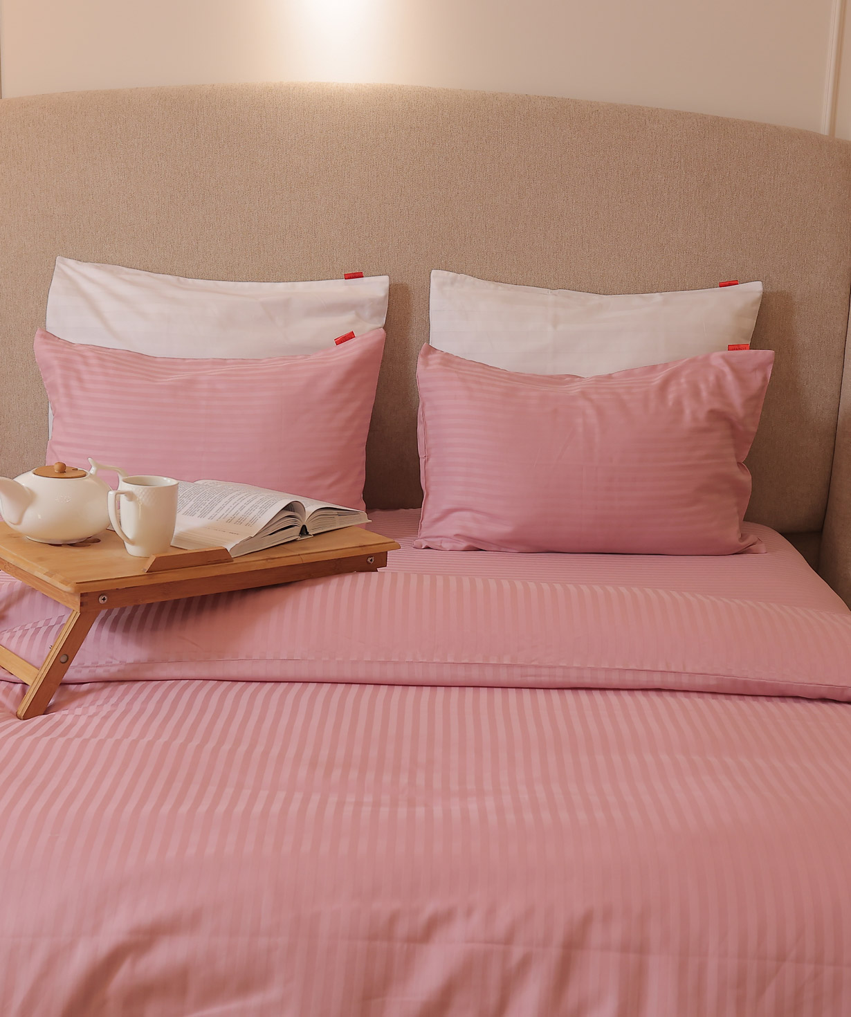 Набор постельного белья «Jasmine Home» одноместное, розовое