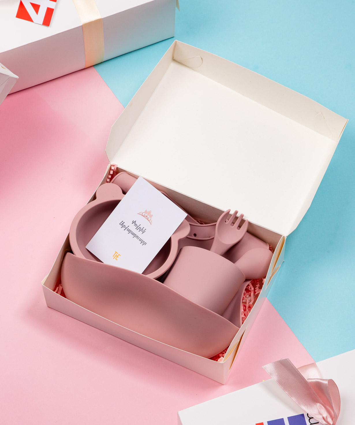 Gift box «THE BOX» for a newborn №513