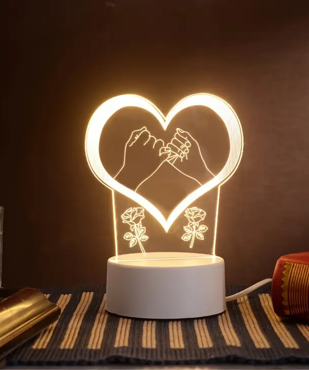 LED Լամպ «Gift Store» Valentine's Day