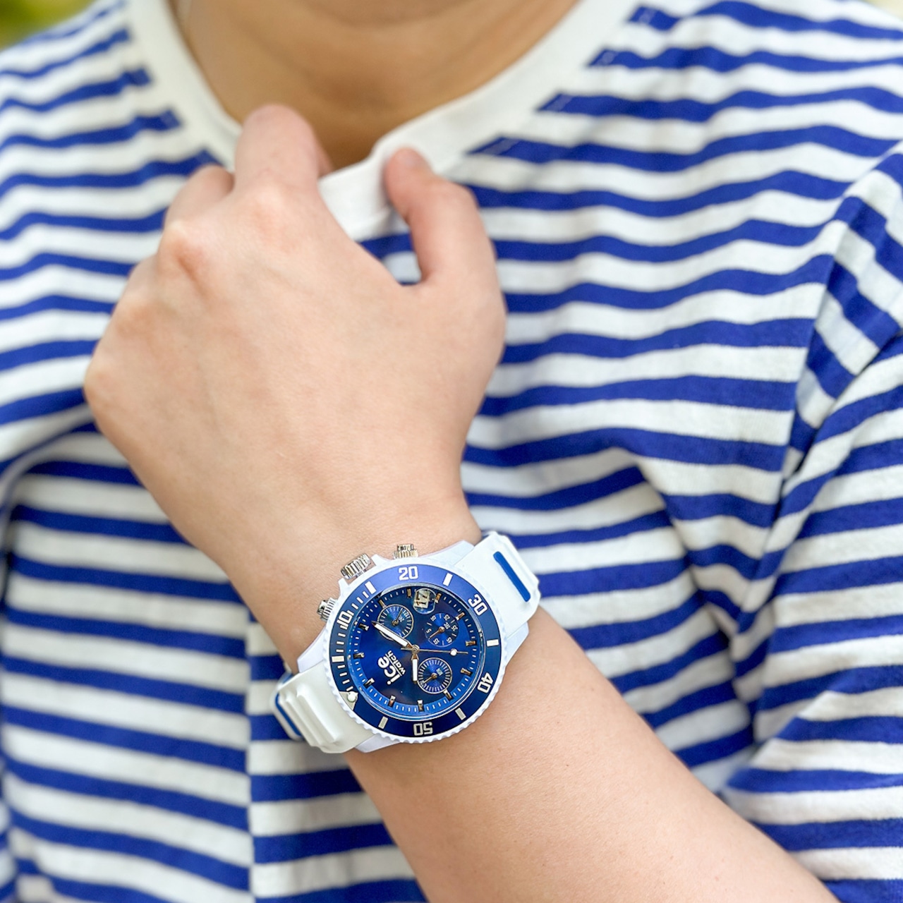 Часы «Ice-Watch»  ICE CHRONO, WHITE  BLUE