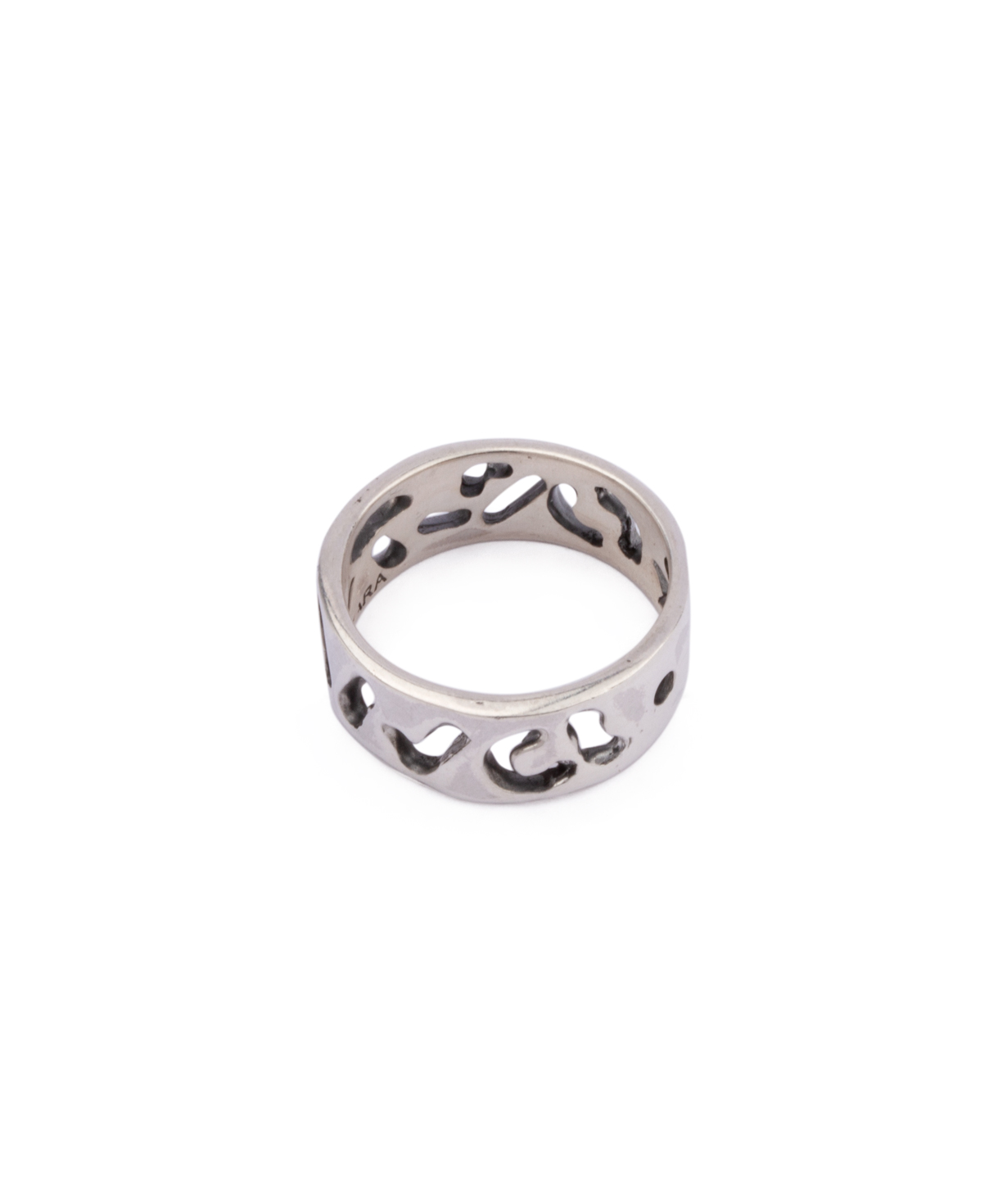 Ring `Kara Silver` Fortuna wheel