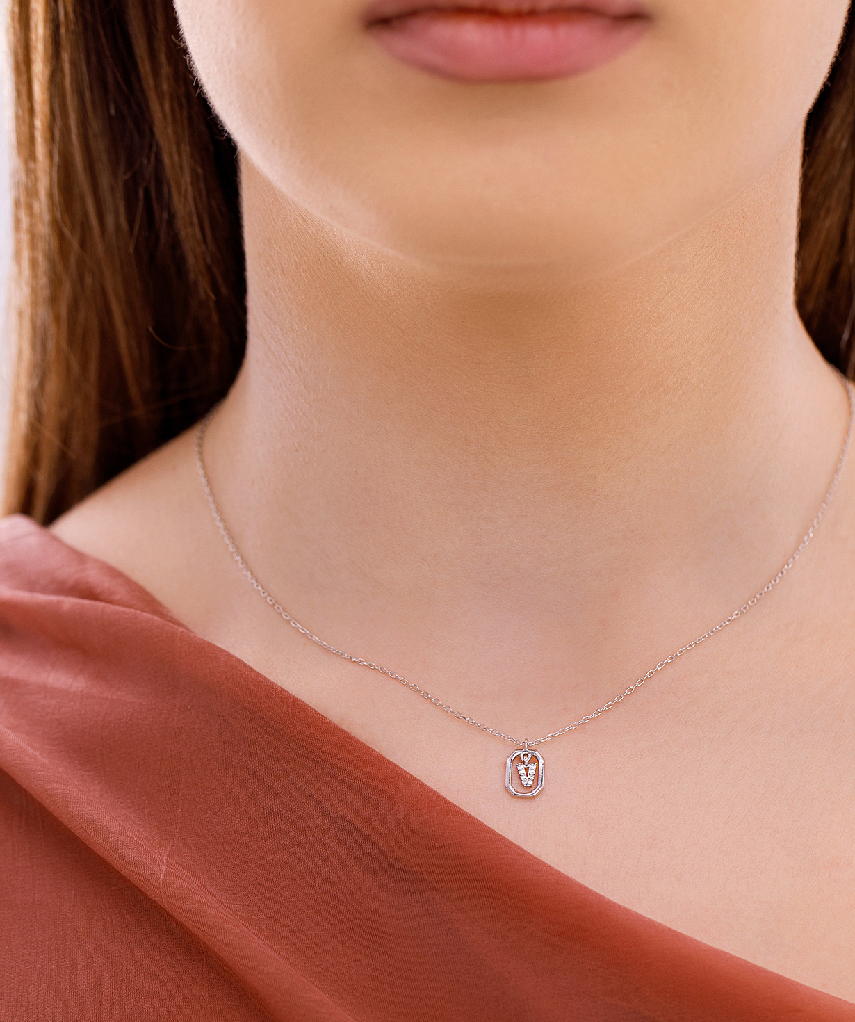 Серебряное колье «PDPAOLA» CO02-533-U