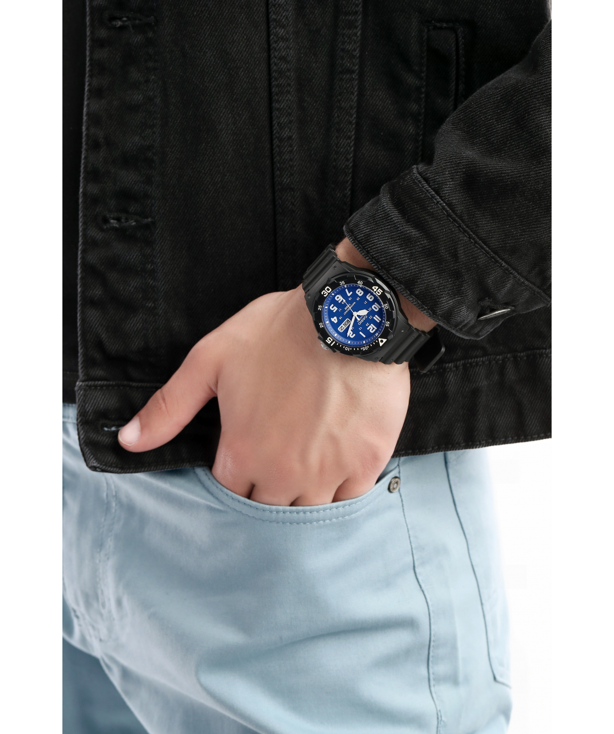 Wristwatch `Casio` MRW-200H-2B2VDF