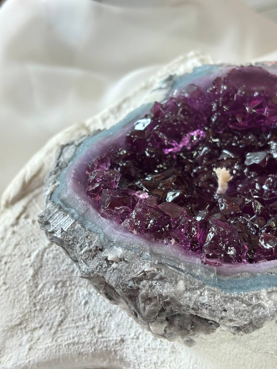 Candle `Light Your Home` Amethyst №3038