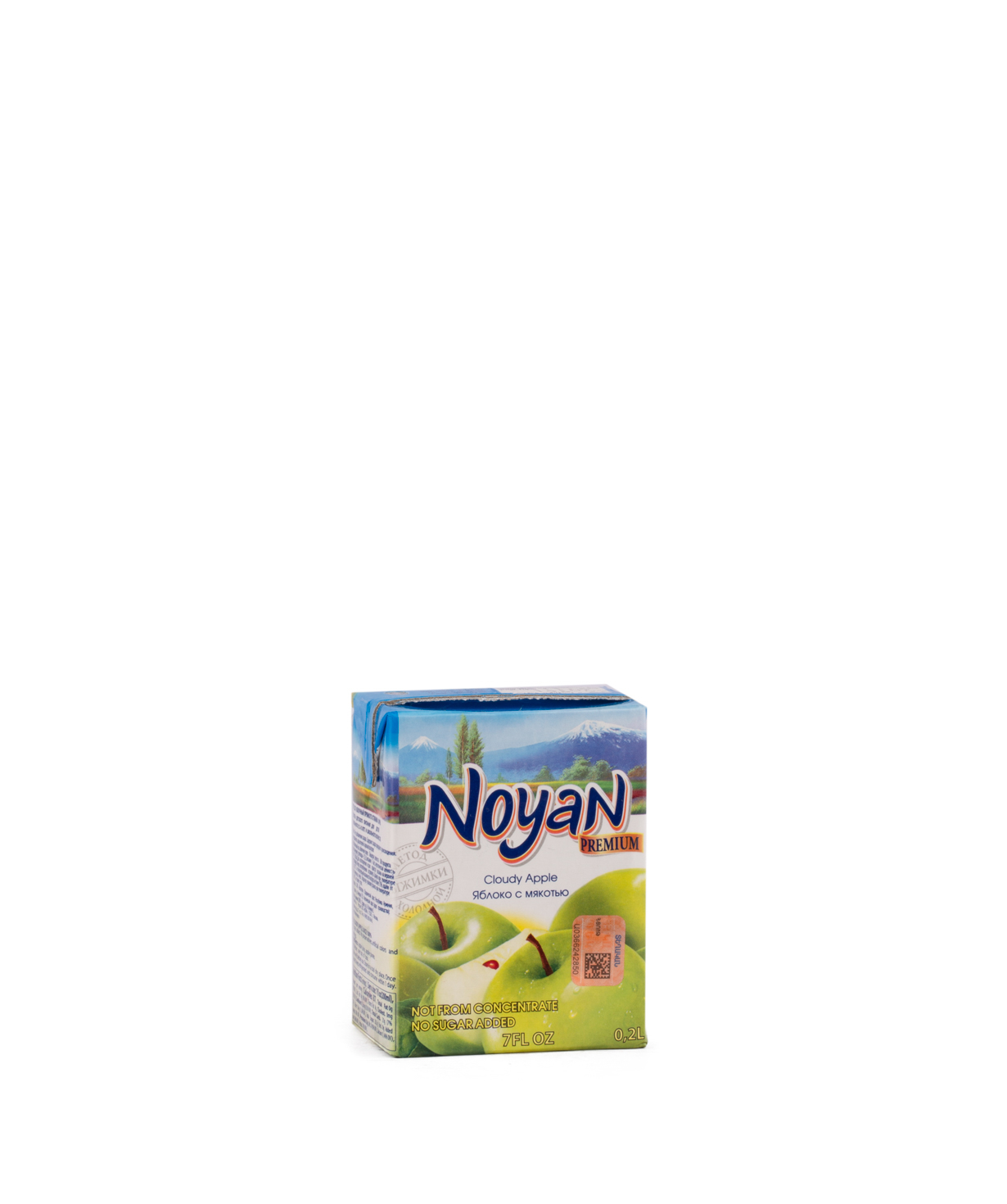 Натуральный сок `Ноян` яблоко 200 мл
