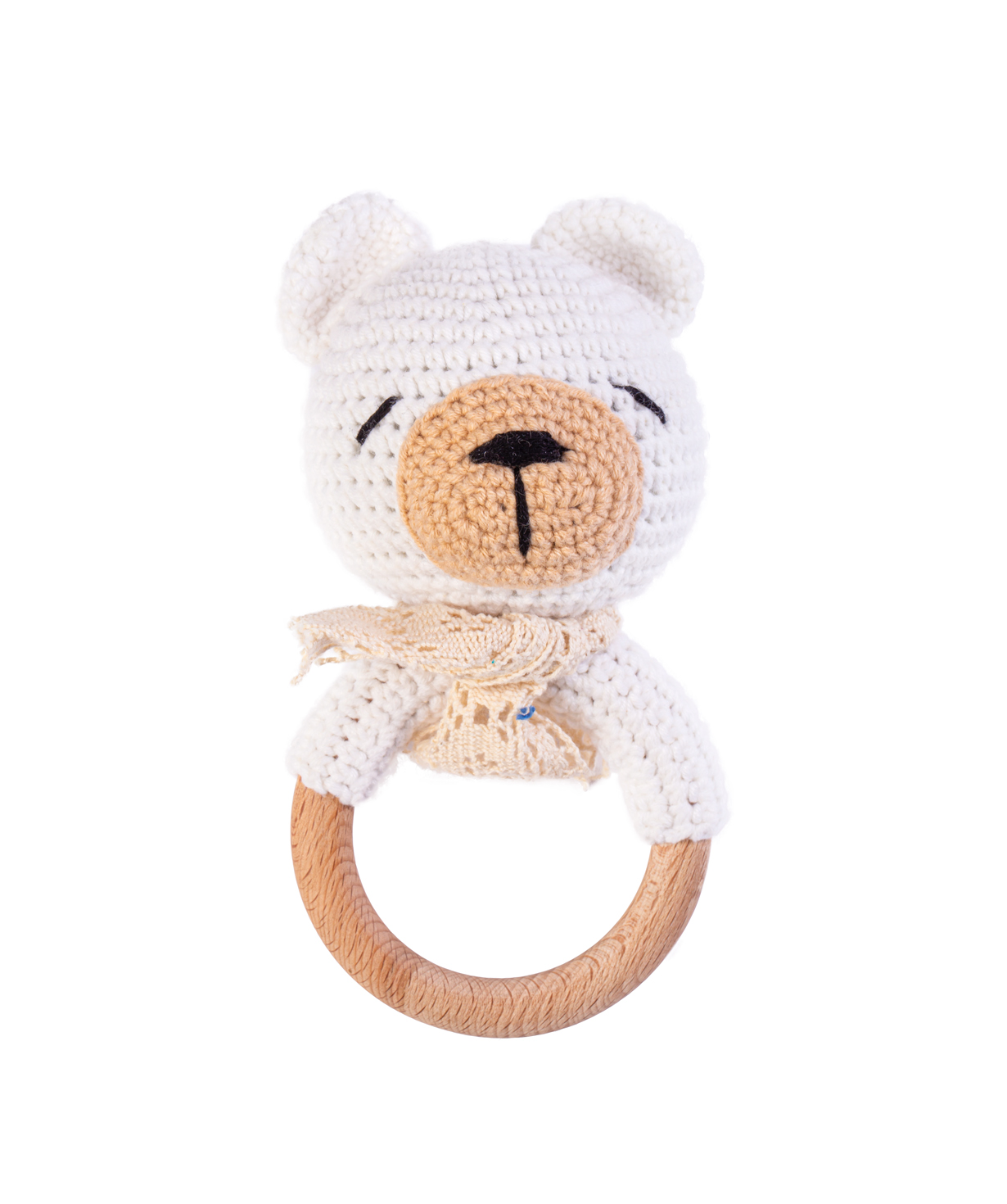 Погремушка `Crafts by Ro` медвежонок №1