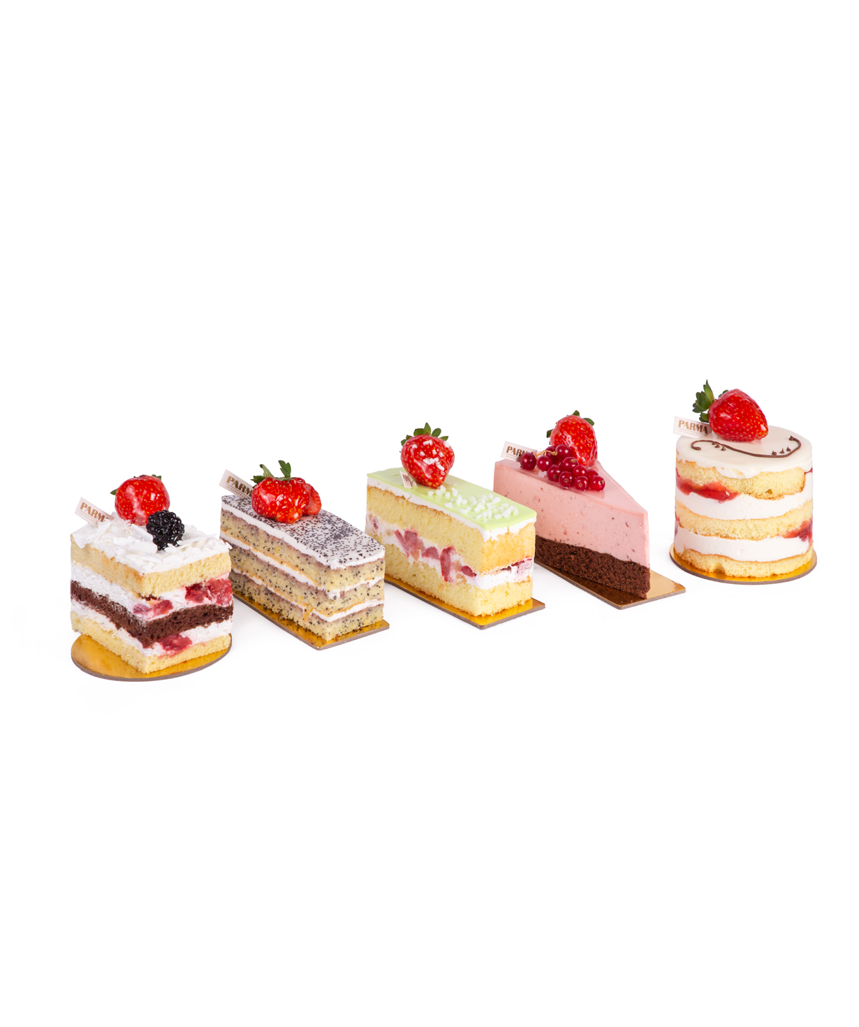 Collection `Parma` Pastry  5 pieces