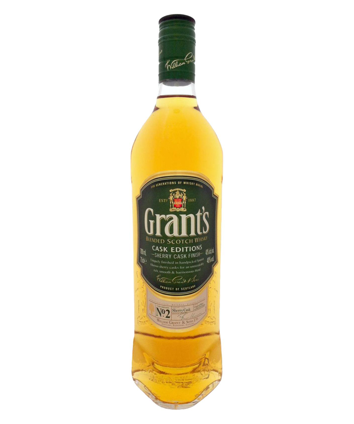Виски `Grant`s Sherry Cask Finish` 8л 700 мл