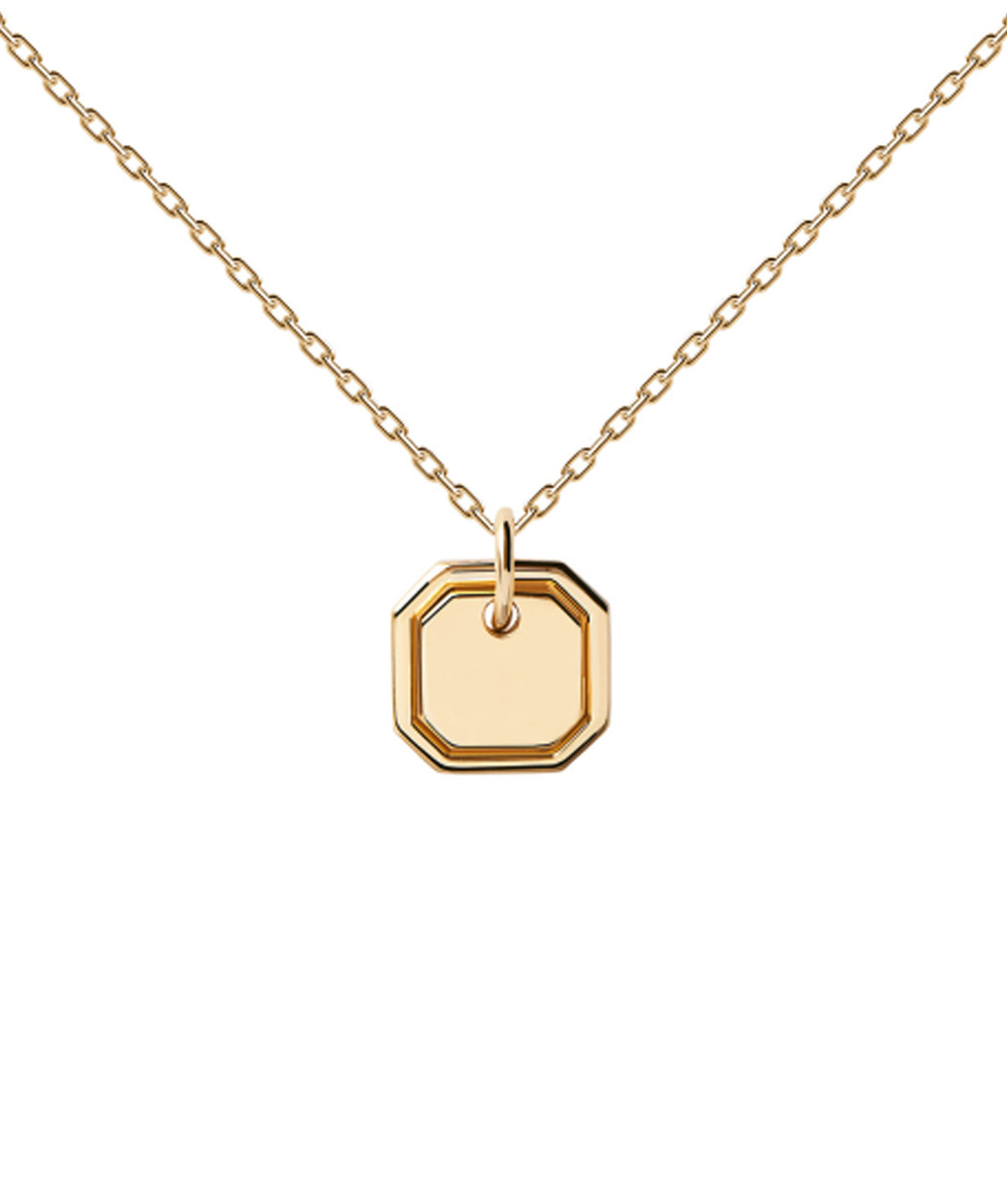 Silver necklace «PDPAOLA» CO01-435-U