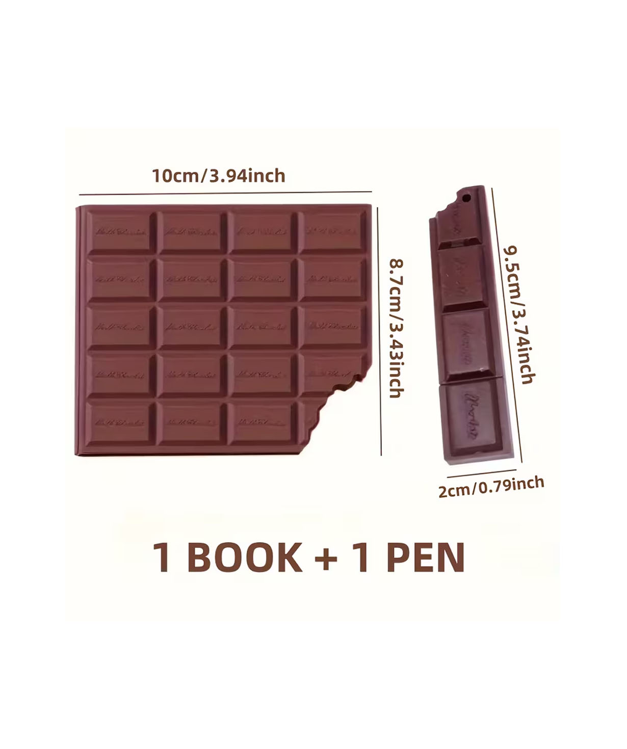 Notebook Chocolate «Gift Store» №1233