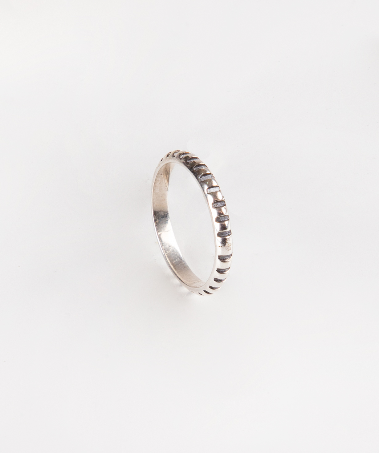 Ring ''Tamama'' silver, №1