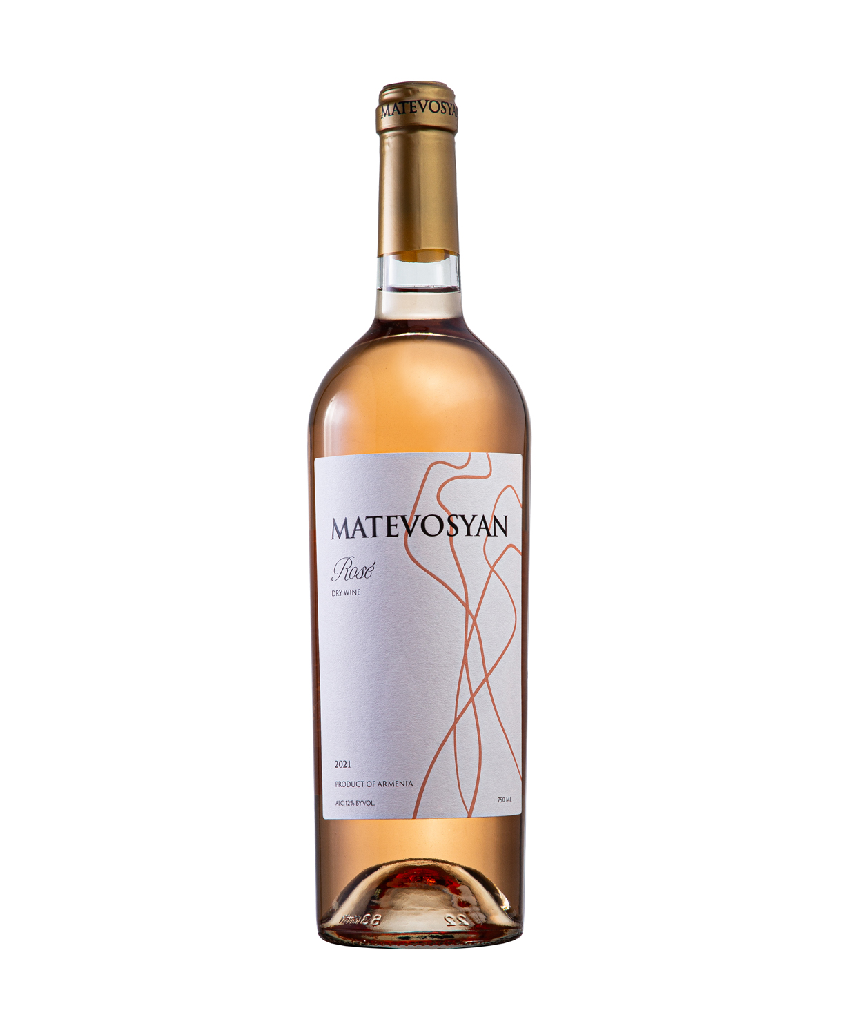 Գինի «Matevosyan» Rose, վարդագույն, չոր, 12%, 750 մլ