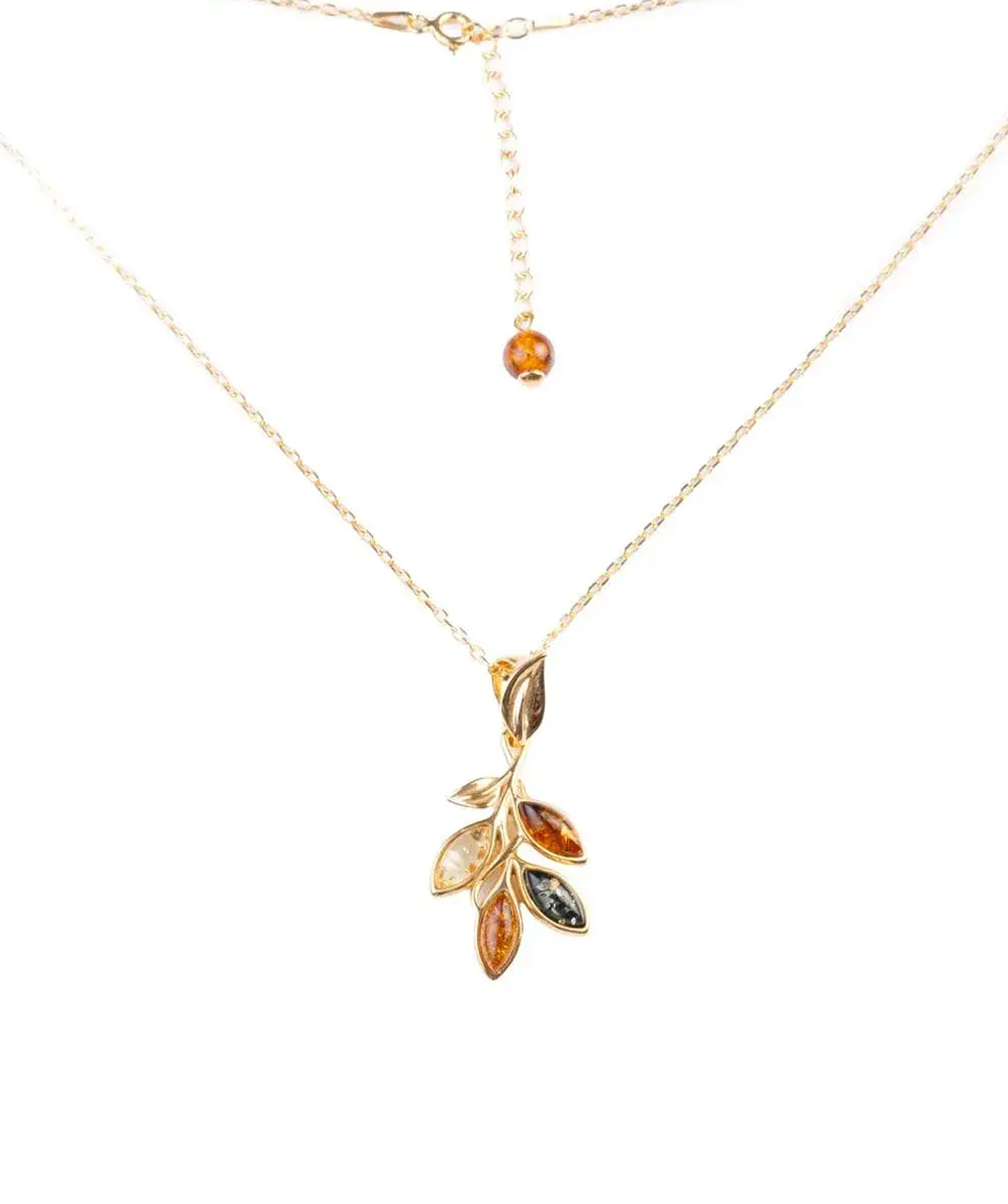 Silver necklace «SiaMoods» SN-SP481GP