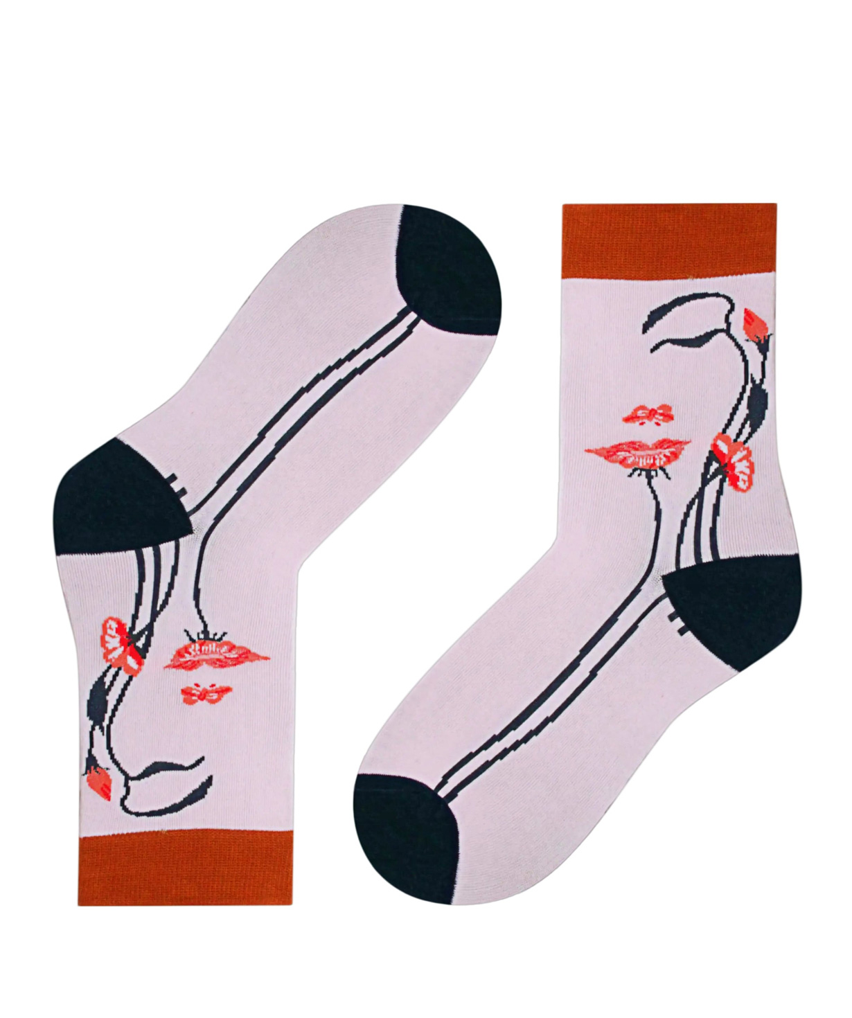 Socks `Zeal Socks` feminine features