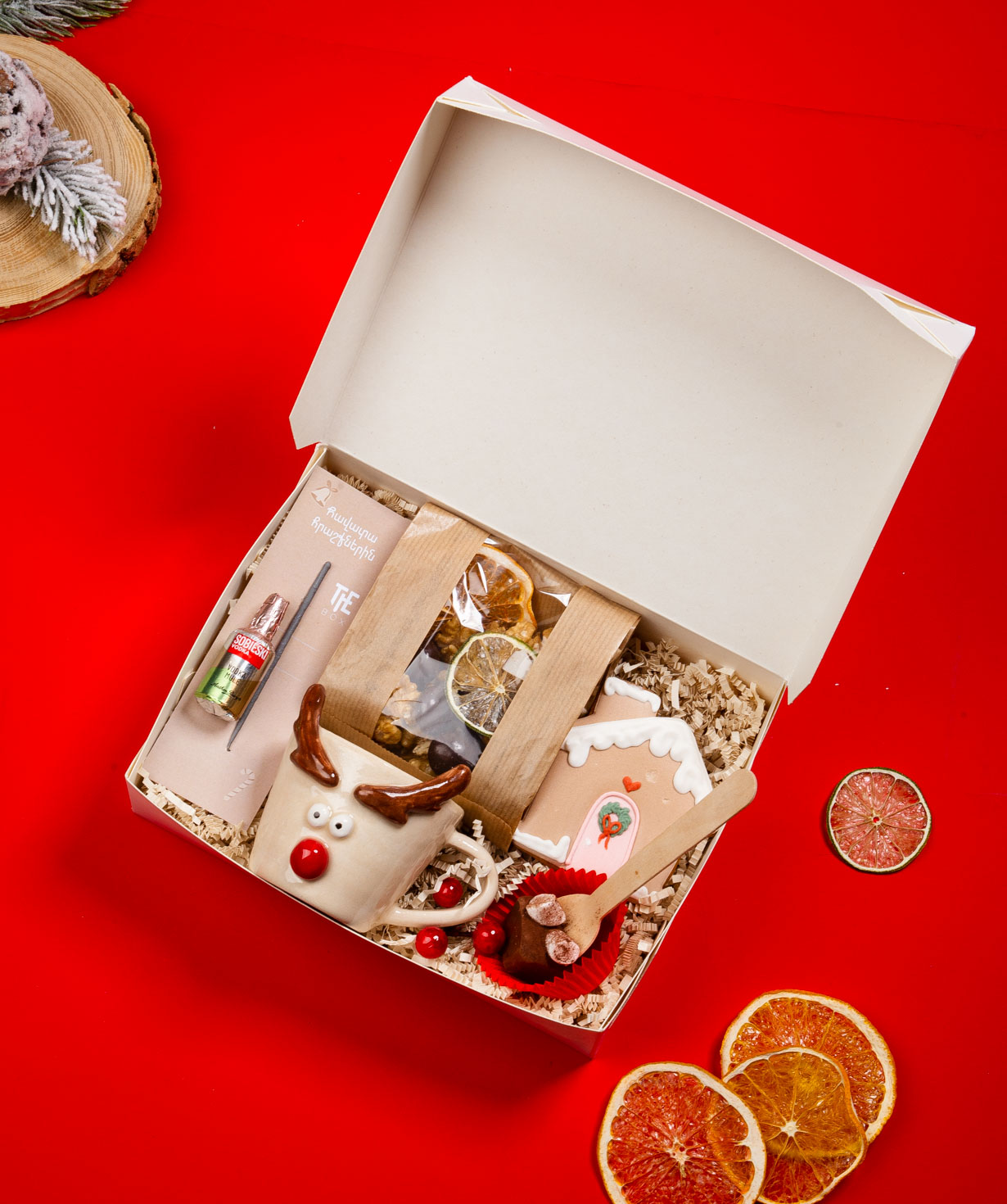 Подарочная коробка «THE BOX» №462 Reindeer