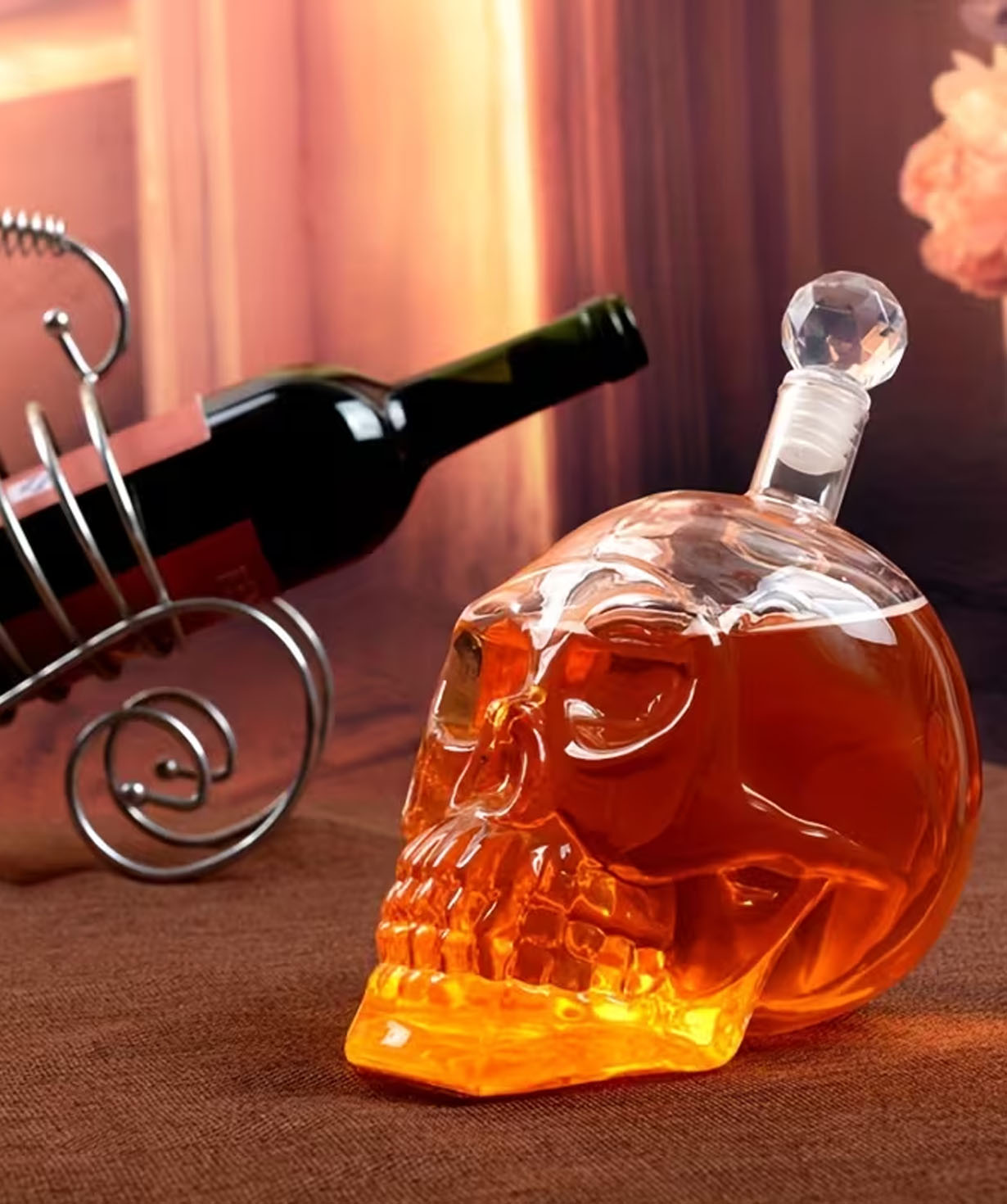 Decanter «Gift Store» skull №1224