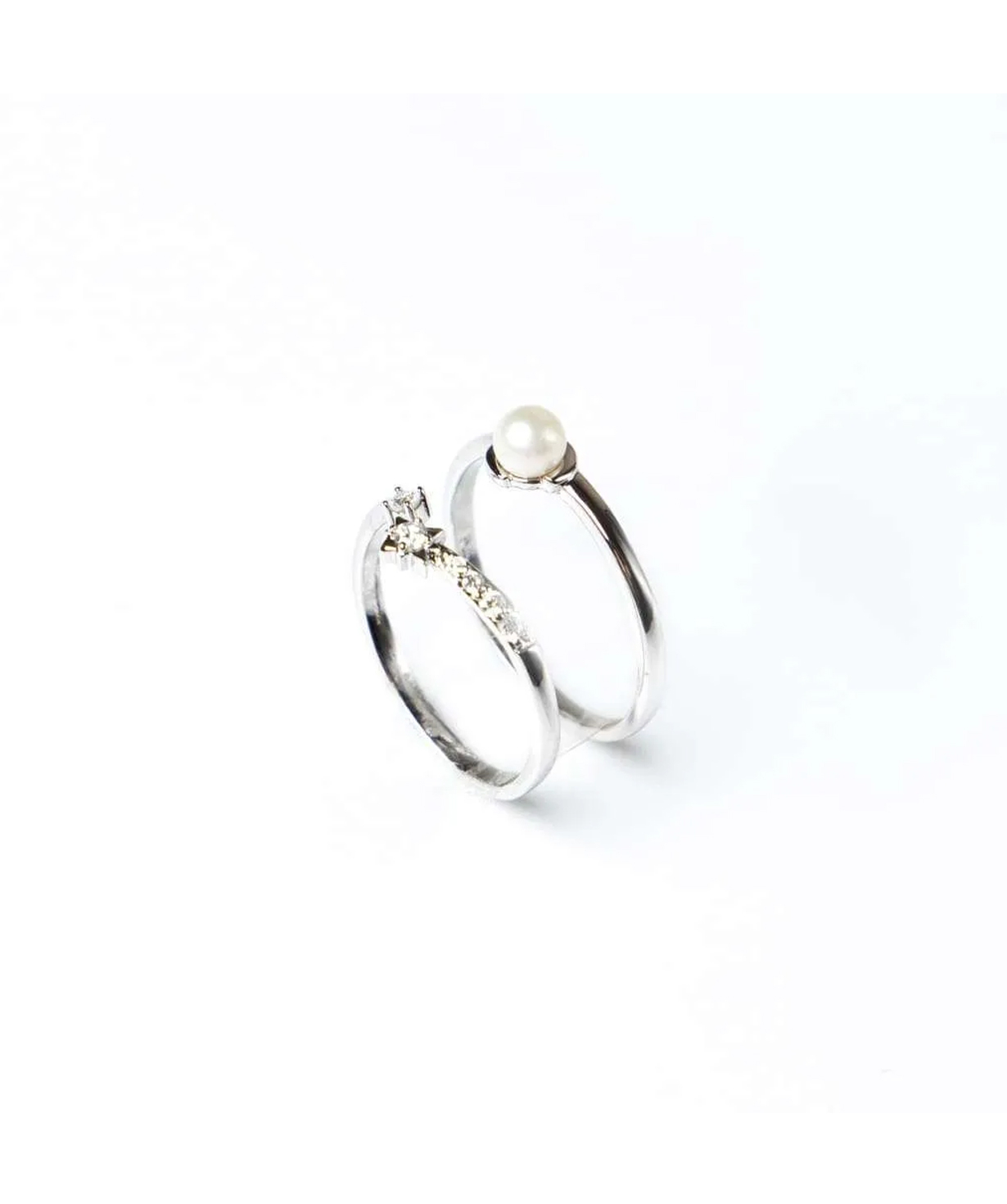 Silver ring «SiaMoods» SR166 17