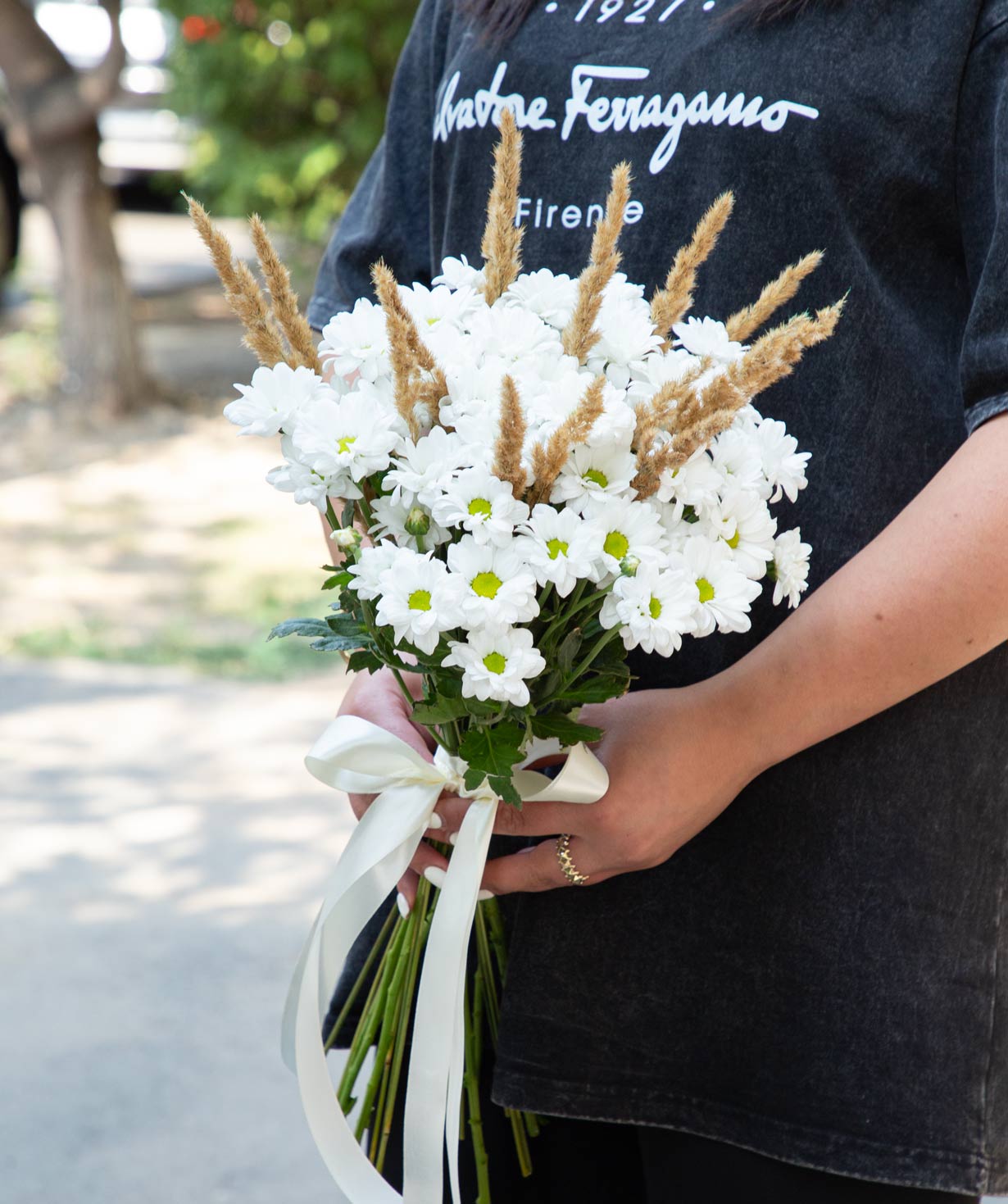 Bouquet «Heilbrunn» with chrysanthemums