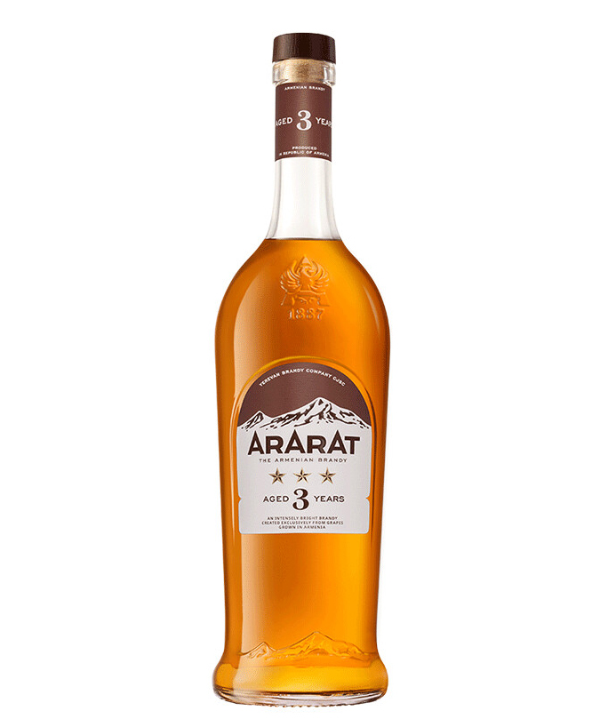 Cognac `ARARAT` 3 stars 0.7l