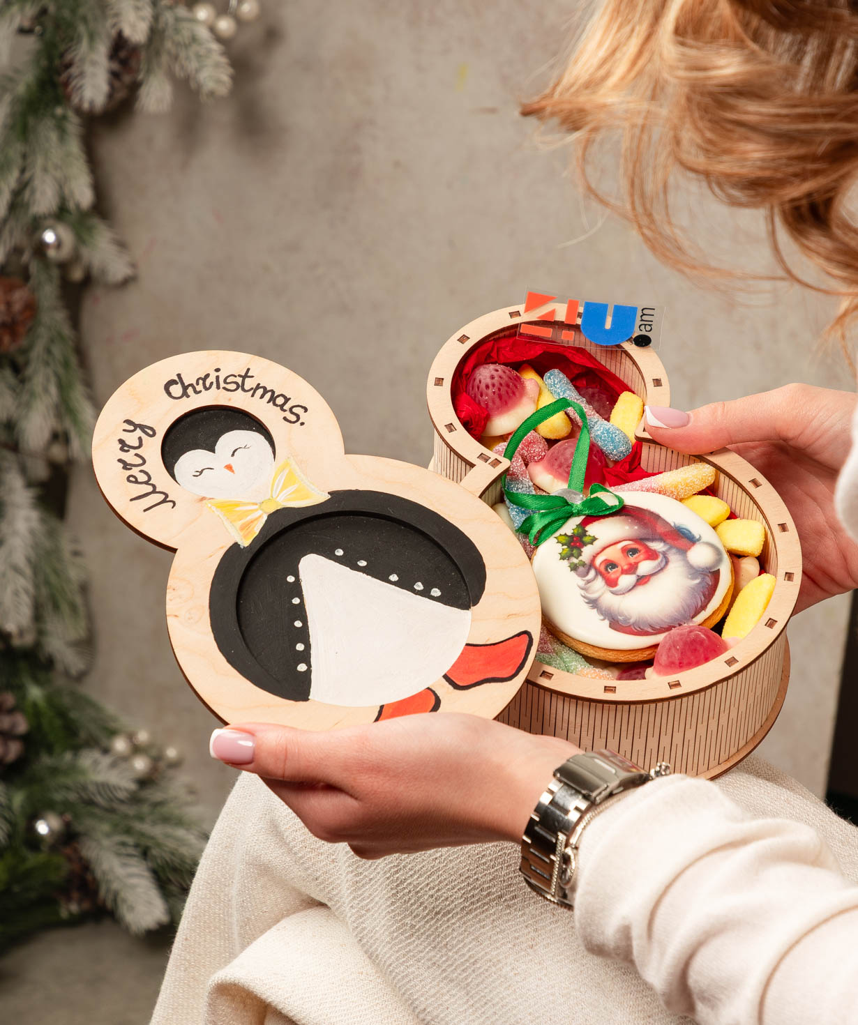 Նվեր տուփ «THE BOX» №554 Ամանորյա