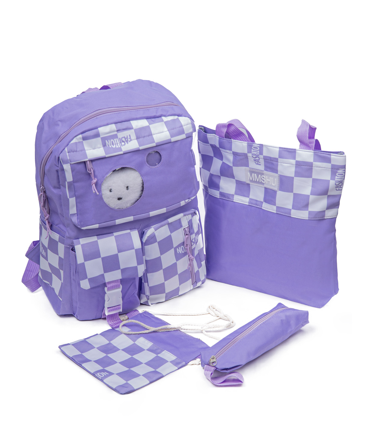 Backpack «Department Store» 4 in 1, purple