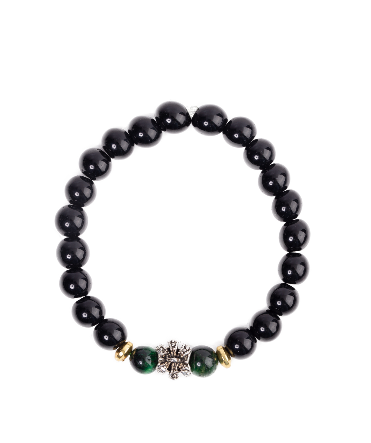 Men's bracelet with natural stones №28