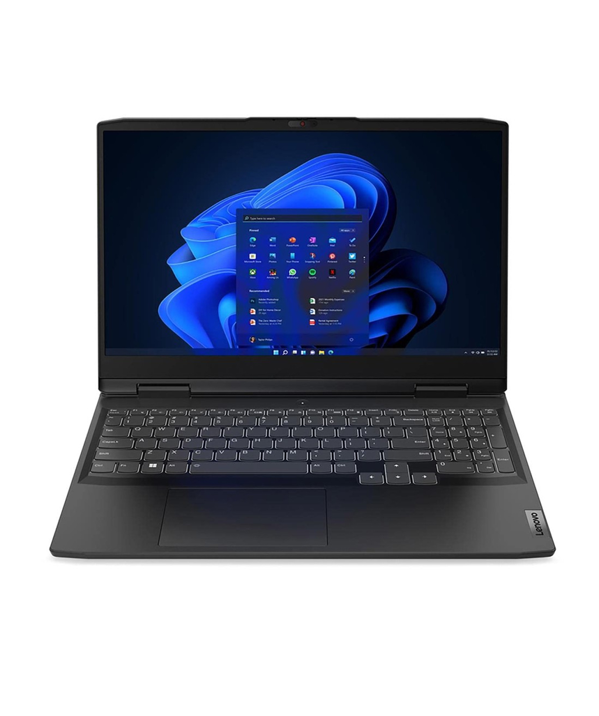 Gaming laptop Lenovo IP3 (16GB, 512GB SSD, Ryzen 5 7535HS, 15.6` 2560x1440, black)