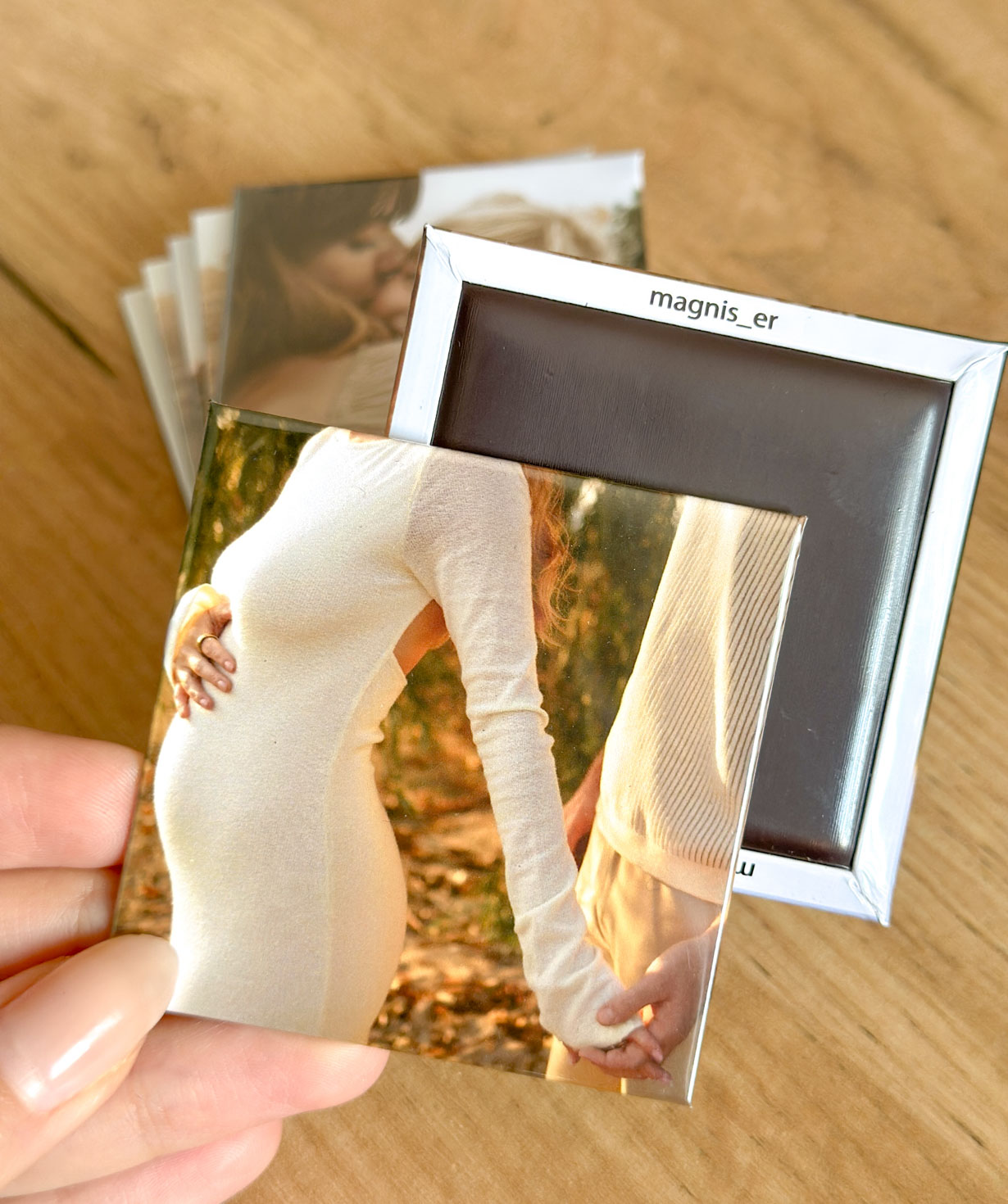 Photo magnet for the refrigerator «Magniser» standard