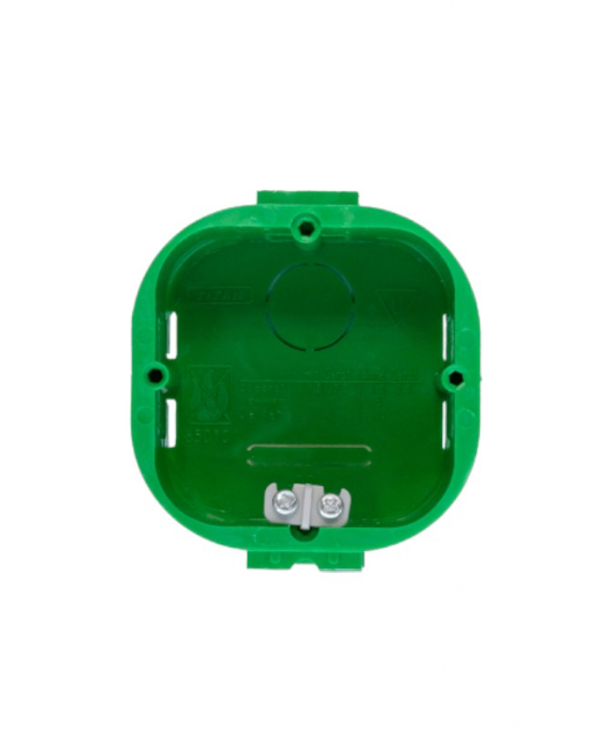 Բաժանման Տուփ վարդակի Քառակուսի 1 տեղ․ կանաչ Տիտան