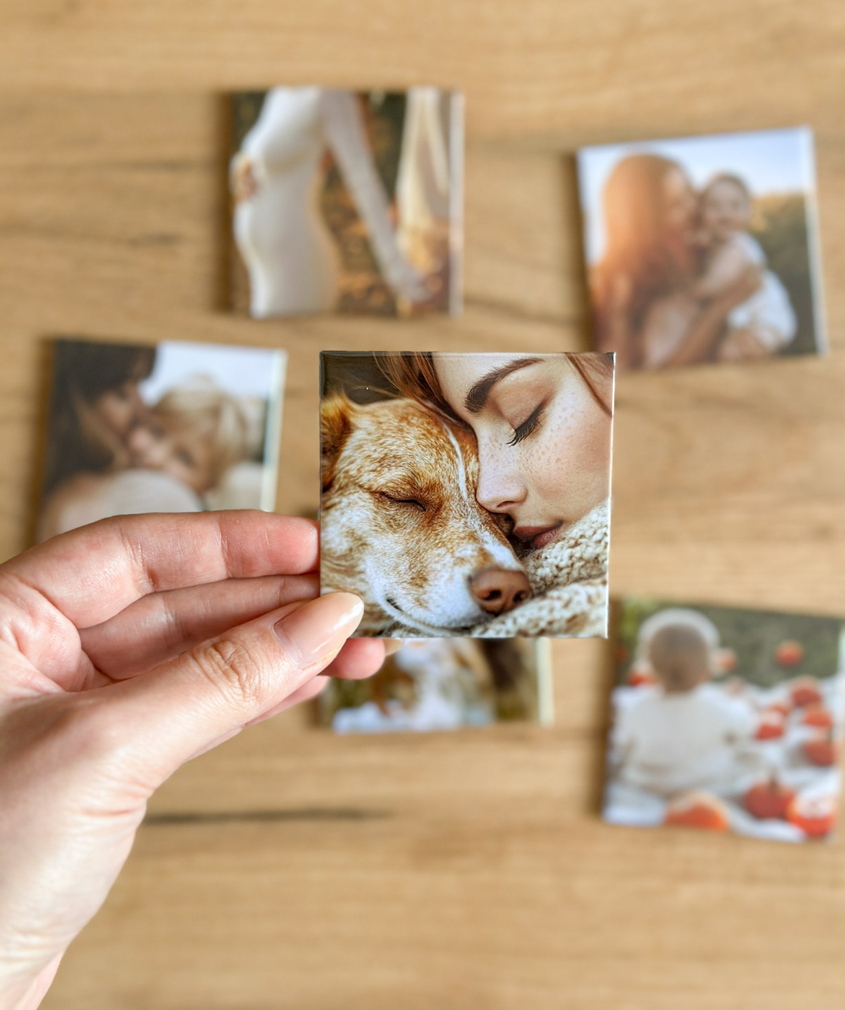 Photo magnet for the refrigerator «Magniser» standard