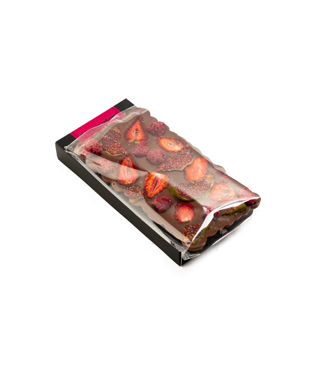 Chocolate bar «ChocoJelly» with dry fruits