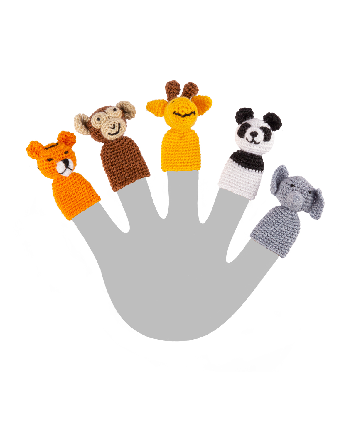 Collection `HDIF Homeland` of finger puppets №2