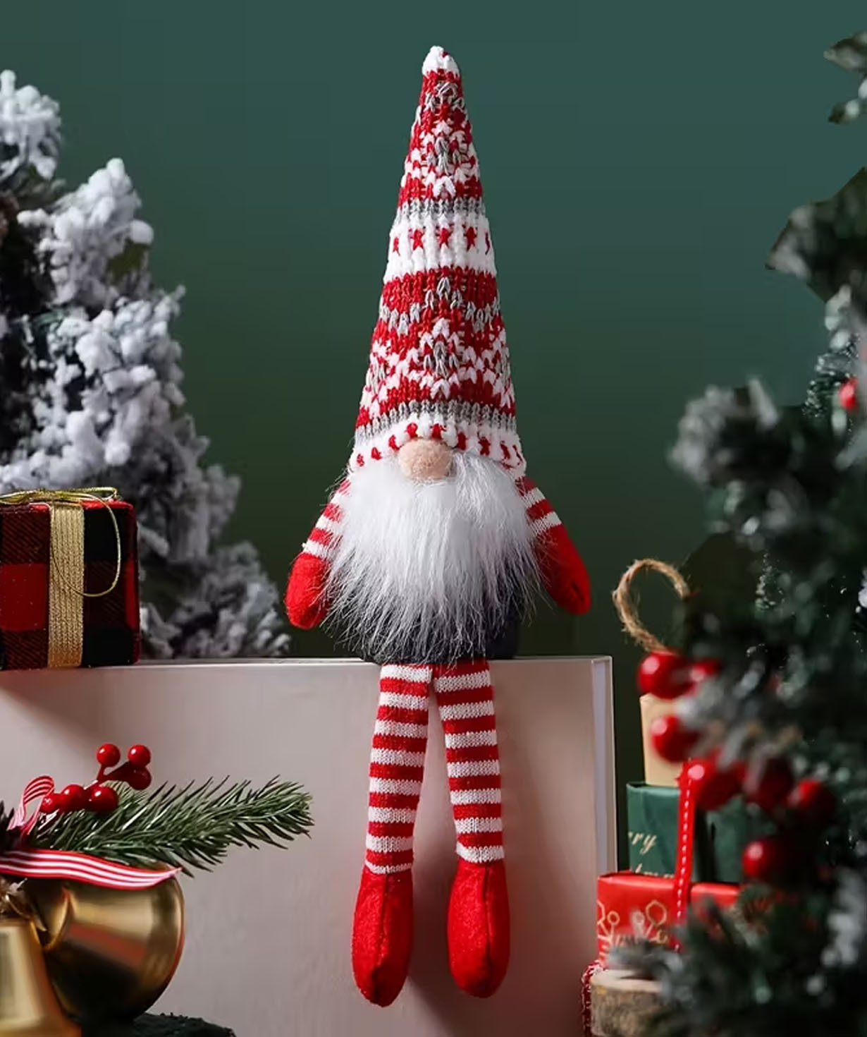 Christmas toy «Gift Store» Gnome  №1185