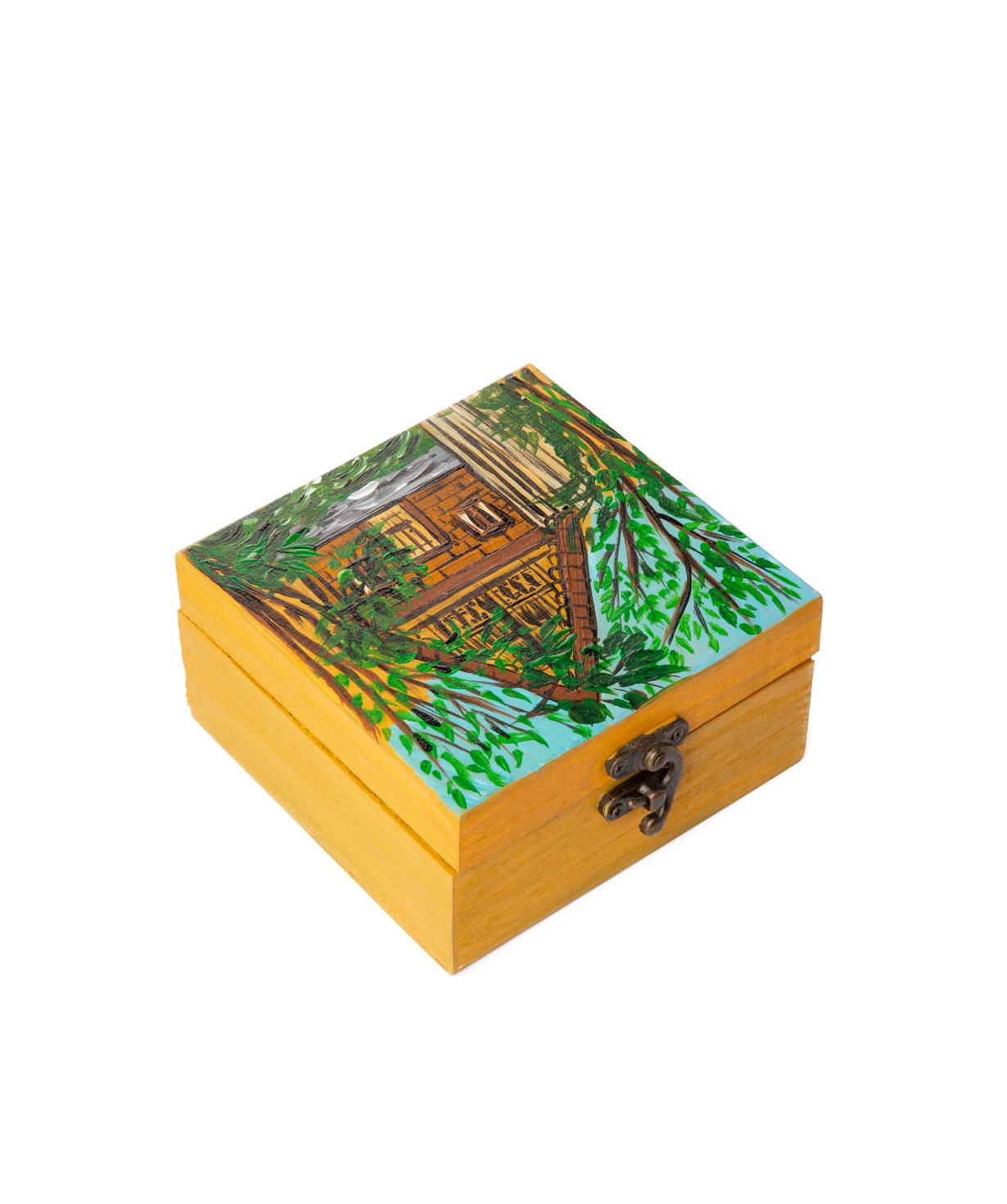 Чай `Dilli Tea` в деревянной коробке №4