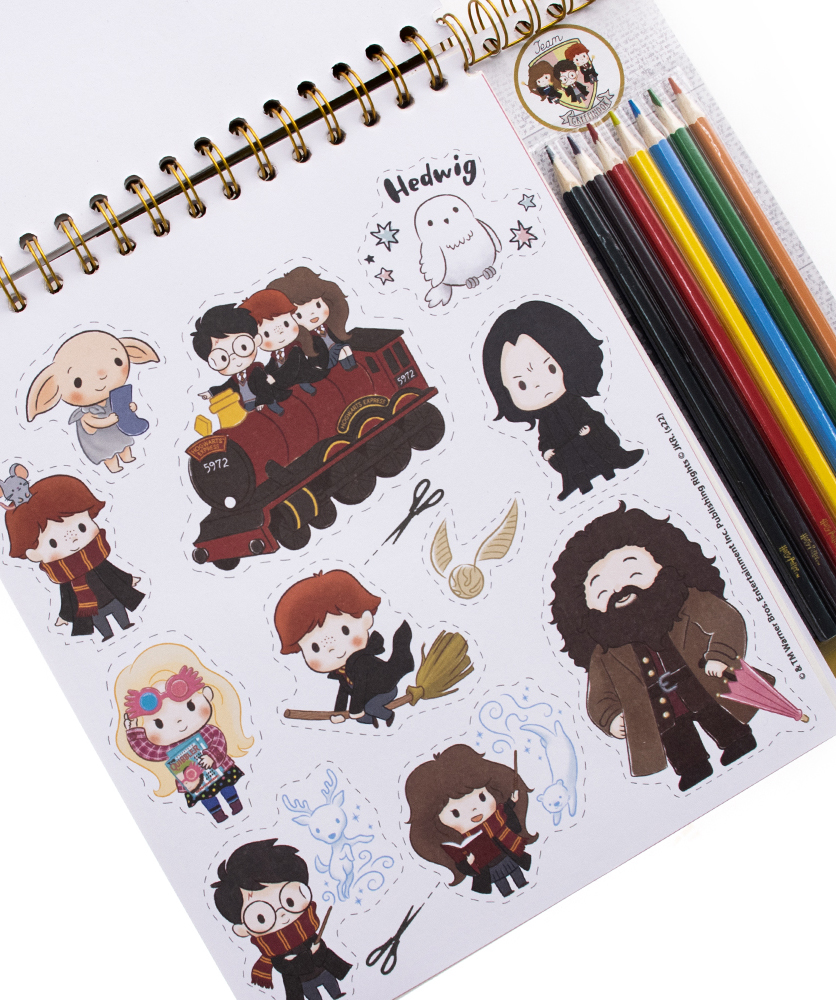 Coloring book ''Nice Group'' Harry Potter